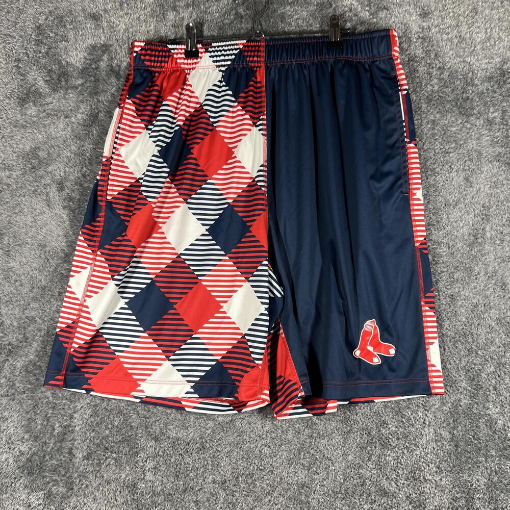 Loudmouth Shorts Mens XL Multicolor Board Shorts Boston Red Sox Quick Dry